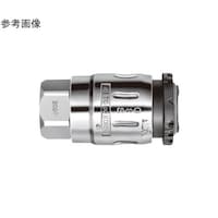 日東工器 フルブローカプラ(ソケット)アルミニウム合金 NBR R1/2オネジ取付用 FBH40SF AL NBR 1個