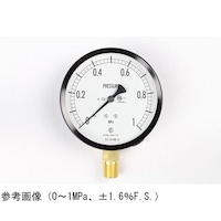 長野 普通形圧力計(Φ100) 立形A枠 蒸気用 2MPa AE20181 1個