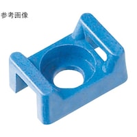 パンドウイットコーポ 金属検知対応固定具(抗菌・防カビタイプ) 縦:16.0mm 横:10.7mm 使用結束バンド幅:2.3mmー4.8mm M4ネジ TM2S8C86A 1袋