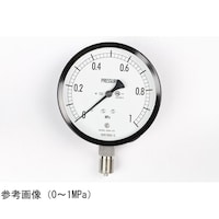 長野 普通形圧力計(Φ100) 立形A枠 蒸気用 0.6MPa AE20133 1個