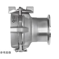 日東工器 サニタリーカプラ(ソケット)2.0S ヘルール取付用 SEW2.0SFR SUS 1個