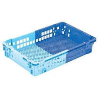 岐阜プラスチック工業 NFコンテナー 外寸(mm):716×462×139 内寸(mm):662×421×129 NFM35 DB/B 1個