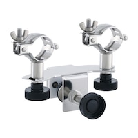 日東金属工業 ホースブラケット(パッド付き) ダブル 38.1mm HBDP21.5S 1個