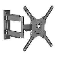 ビットストロング テレビ/モニター壁掛け金具(VESA規格,角度調節,1アームタイプ32ー60型対応,LED・LCD対応) BSMH35KR 1個