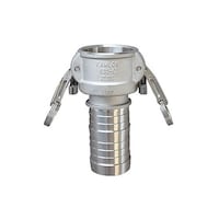 トヨックス カムロック ツインロックタイプカプラー ホースシャンク ステンレス 4インチ 633CL4SST 1個