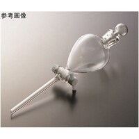 コスモスビード 丸形分液ロート 2000mL PTFEコック 210507 1個