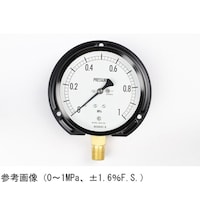 長野 普通形圧力計(Φ100) 立形B枠 3MPa 検査証明書付 AE20281 1個