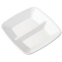 ダイワ ペアスクエアプレート 白 SS170W 1個