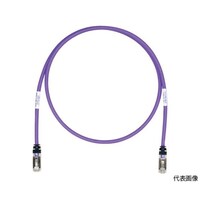 パンドウイットコーポ CAT6A/CAT6 シールドパッチコード 10m 紫 STP6X10MVL 1本