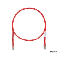 パンドウイットコーポ カテゴリ5EUTPパッチコード 2m 赤 UTPCH2MRDY 1本