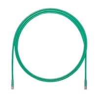 パンドウイットコーポ カテゴリ6A UTPパッチコード 24AWG単線 ケーブル径:Φ6.4mm 3m 緑 UTP6AX3MGR 1本