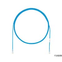 パンドウイットコーポ カテゴリ6細径パッチコード 0.5m 青 UTP28SP0.5MBU 1本