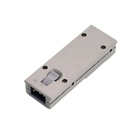 摂津金属工業 送りユニット W24.5×H120×D43mm グレイ DYR9202 1個