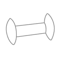 IKA 撹拌子 1パック(5個入) IKAFLON 37 bone 1パック