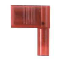 パンドウイットコーポ 圧着端子 ライトアングルメス型ディスコネクト ナイロン絶縁タイプ ファネル挿入 AWG22ー18 250タブ用 DNFR18250BL 1袋