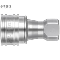 日東工器 SPカプラ Type A(ソケット)鋼鉄(ニッケルめっき)NBR R3/4オネジ取付用 6SA STEEL NBR 1個