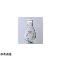 コスモスビード 透明摺合撹拌ロータリー用茄子形フラスコ 500mL TS24/40 1562042 1個