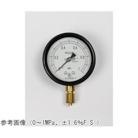 長野 密閉型圧力計(75Φ) 立形A枠 0.1ー0.4MPa BC10121 1個