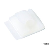 パンドウイットコーポ 固定具 コードクリップ ゴム系粘着テープ付 ナチュラル100個入 ACC19AC 1袋