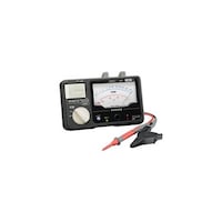 日置電機 アナログメグオームハイテスタ 500V/1000MΩ 単レンジ (スイッチなしリード付属) IR401410 1個