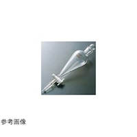コスモスビード スキーブ形分液ロート 300mL PTFEコック 下部TS24/40 2109041 1個