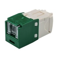 パンドウイットコーポ カテゴリ6 シャッター付モジュラージャック 緑 CJH688TGGR 1個