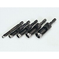 タスコ 六角軸レザービットセット TA668RA 1セット