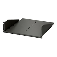 摂津金属工業 収納棚 W482×H132.6×D500mm 4.5kg ブラック RH3U50N1 1個