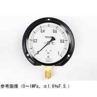長野 普通形圧力計(Φ100) 立形B枠 耐振用 0.1ー0.3MPa AE20231 1個