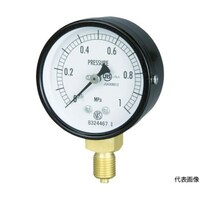 長野 普通形圧力計 A枠立型 Φ60最小目盛0.100 AA101216.0MP 1個