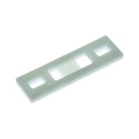 パンドウイットコーポ 固定具 マルチタイプレート 耐熱タイプ 1袋(100個入) MTPC2HE10C39 1袋