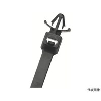 パンドウイットコーポ 押し込みタイプナイロン結束バンド 耐候性黒 (500本入) PLWP1MD0 1袋