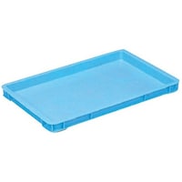 岐阜プラスチック工業 プラテナー ブルー 外寸(mm):548×364×42 内寸(mm):508×332×35 B5 1個