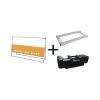 常磐精工 バリウススタンド看板 アルミ複合板1800×900片面 ウエイトアーム・水タンクセット VASKAP1800X900K3SE 1個