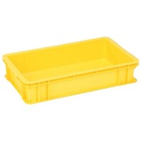 岐阜プラスチック工業 RBボックス 外寸(mm):622×373×125 内寸(mm):570×330×121 RB413 Y 1個