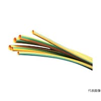 パンドウイットコーポ 熱収縮チュブ イエローグリーン (5本入) HSTT10048545 1箱