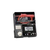 日置電機 絶縁抵抗計 1000V/4000MΩ 5レンジ (スイッチ付きリード付属) IR405311 1個