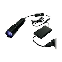 コンテック ブラックライト 高出力(ワイド照射) モバイルバッテリータイプ UVSU37501WMO 1個