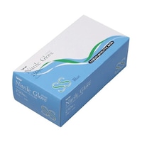 川西工業 ニトリル使いきり手袋 粉無 250枚×10箱 ブルー SS 2060 1セット