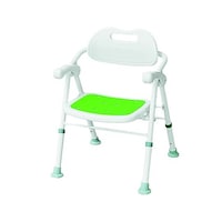 目黒彫刻刀製作所 折りたたみ肘付きシャワーチェア Z03321 1台