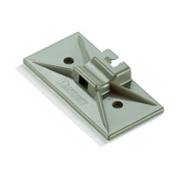 パンドウイットコーポ マウントベース型 結束バンドスナップイン固定具 テレホングレー SMSAC14 1袋