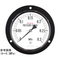 長野 普通形圧力計(Φ100) 禁油 埋込形D枠(取付穴) 5MPa AE15233 1個