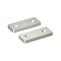 摂津金属工業 絶縁連結板 W95×H10×D38mm ホワイト 2枚入 FGO57ZJB 1式