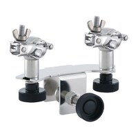 日東金属工業 ホースブラケットダブル 25.4mm×2 HBD21S 1個