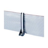 パンドウイットコーポ フラットケーブル固定具 L字型ベース (100個入) RAFCBI1S6C20 1袋