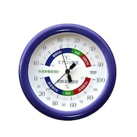 CRECER 快適家電管理 温湿度計 日本製 ブルー TR130BB 1個