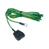 DESCO コード 共用接地 10mm端子 抵抗なし 09820 1個