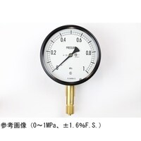 長野 密閉型圧力計(100Φ) 立形A枠 蒸気用 1MPa BE10131 1個