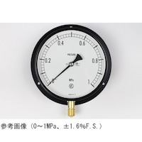 長野 普通形圧力計(Φ150) 立形B枠 3MPa 検査証明書付 AG10231 1個