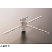 コスモスビード PTFE三方コック φ6 18 200801 1個